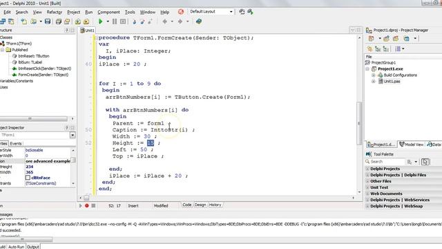 Dynamic Objects in Delphi (Advanced) смотреть онлайн