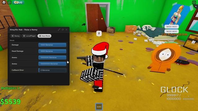 [BEST] Roblox Raise Kenny Script/Hack GUI (INF MONEY,GUN MODS,GODMODE,GODSPEED,TP *PASTEBIN* смотреть онлайн