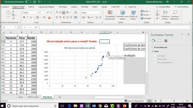CORRELAÇÃO LINEAR no EXCEL | COEFICIENTE de CORRELAÇÃO LINEAR de PEARSON Coeficiente de Determinaçã смотреть онлайн