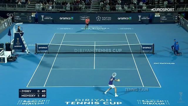 Alexander Zverev vs Daniil Medvedev (Thriller Match) AO SF Preview | Match Highlights Diriyah 22' смотреть онлайн
