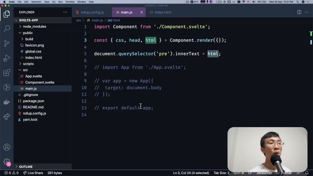 Svelte Tutorial for Beginners: Server-side Rendering Component API смотреть онлайн
