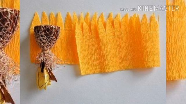 Букет подсолнухов из конфет //Мастер-класс смотреть онлайн