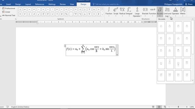 How To Insert An Equation in A Microsoft Word Document? смотреть онлайн