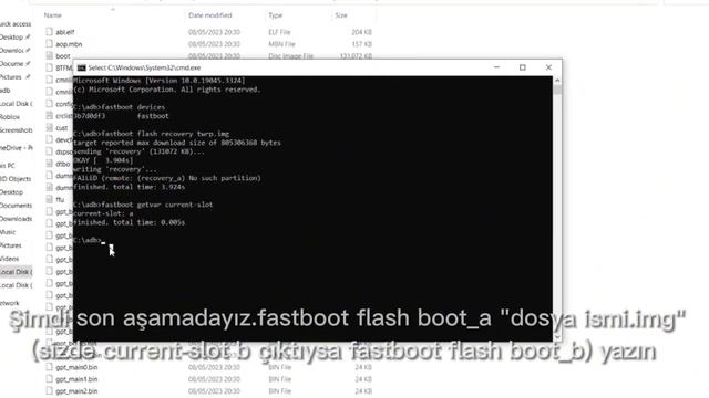FAILED (remote: (recovery_a) No such partition) flash recovery hatası ve çözümü смотреть онлайн