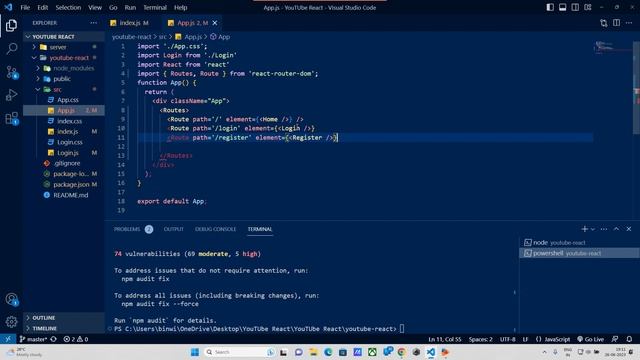 Multiple Page in ReactJS using React Router Dom - Malayalam смотреть онлайн