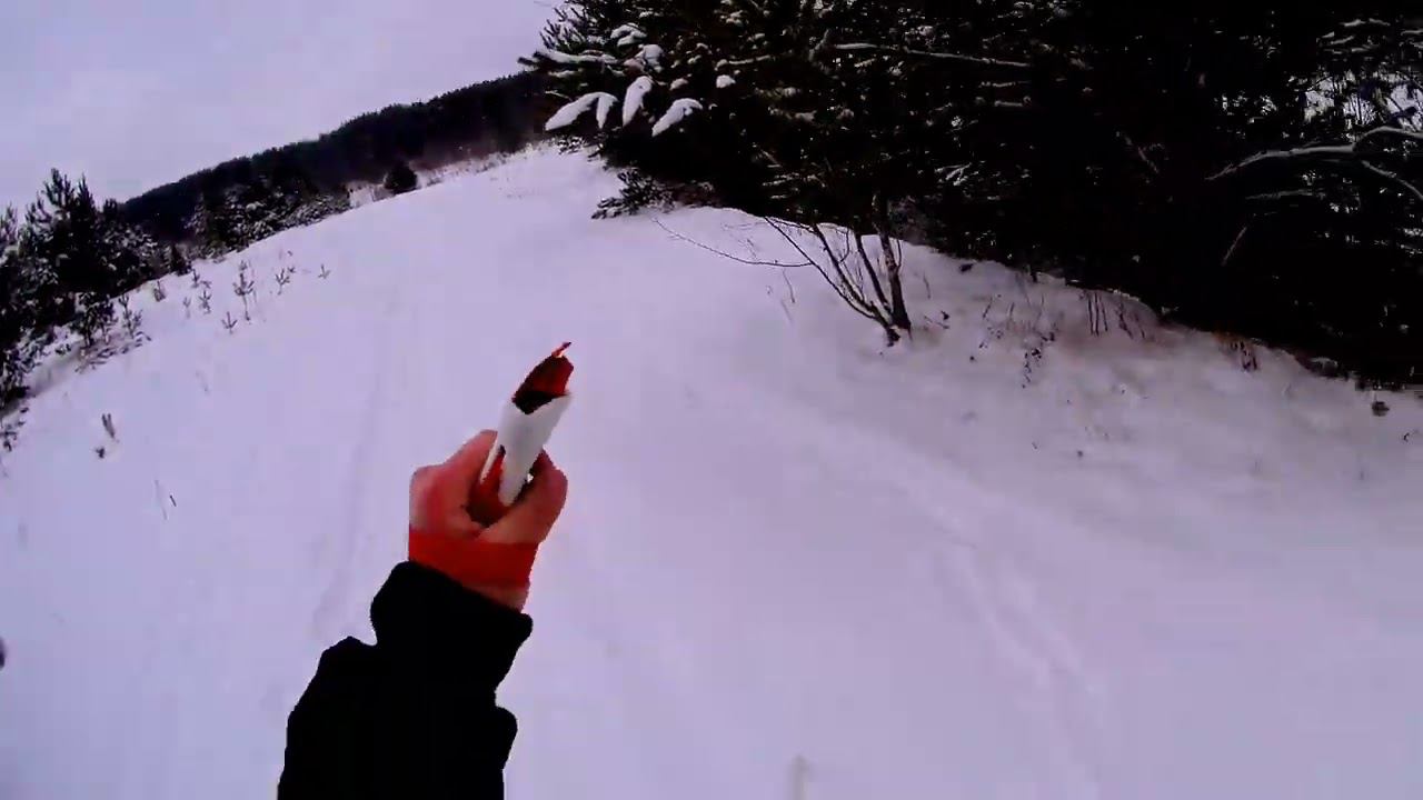 Поездка на лыжах + красивые виды на реку волгу смотреть онлайн