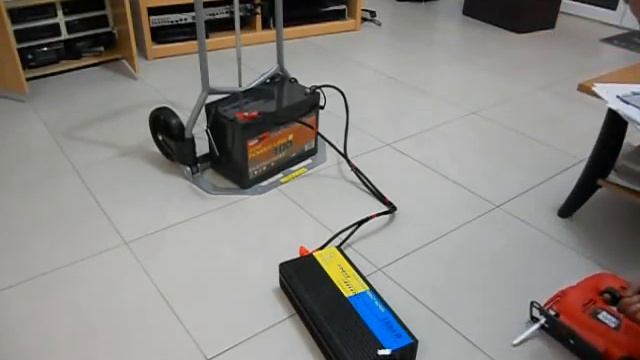 Test Converto Pure Sinus 1000w Sur Batterie