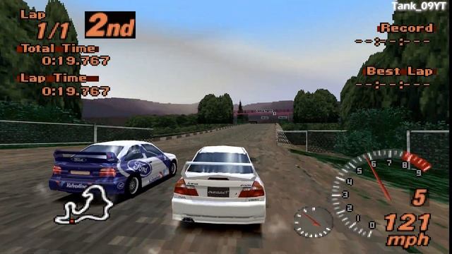 Gran Turismo 2 Plus [Mod][4K60] - Part #15 - Green Forest Roadway (Rally Event) смотреть онлайн