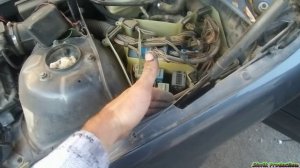 Замена троса капота на BMW e46.