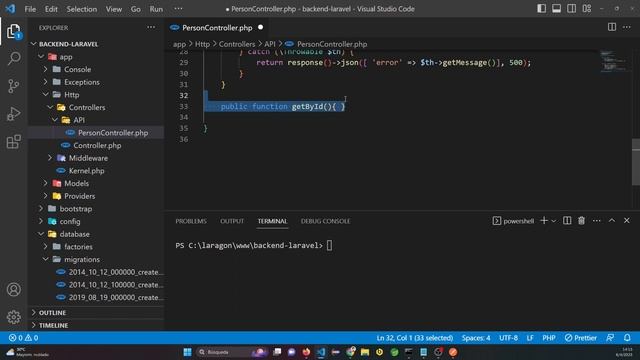Backend con Laravel 10 Php 8 + CRUD API REST + PostgreSQL смотреть онлайн