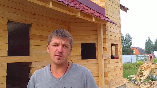 Строительство домов из бруса в Москве и Московской области от СК "БрусХаус" смотреть онлайн