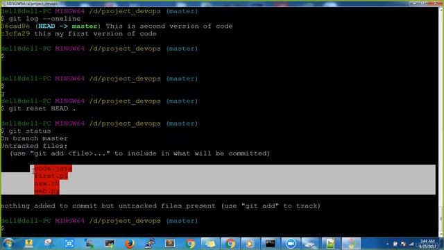 5 GIT Soft & Hard Reset смотреть онлайн
