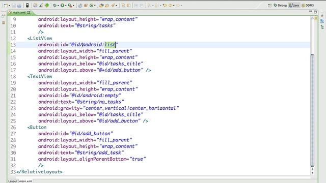 The ListView Adroid and Java смотреть онлайн