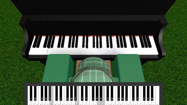Giorno Theme On Roblox Piano смотреть онлайн