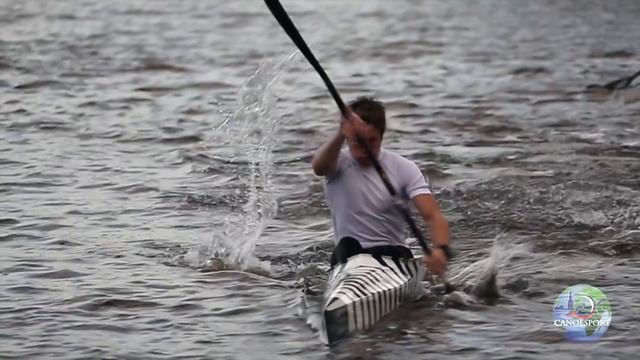 Canoe sprint slow motion training! смотреть онлайн