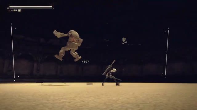 NieR Automata Example of Pod Slowdown Tech (not program) смотреть онлайн