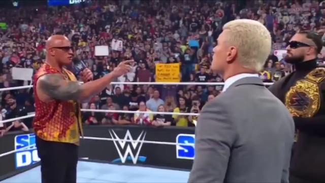 CODY SLAPPED THE ROCK | AT SMACKDOWN | Tamil translation | in tamil | wrestling king tamil смотреть онлайн