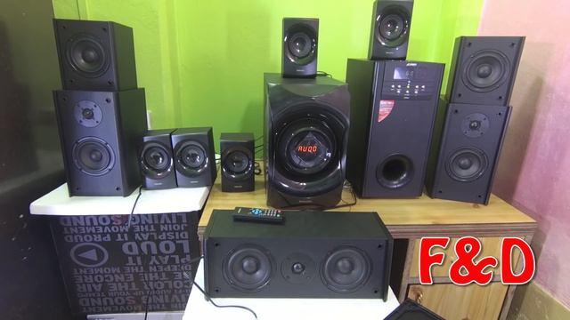 Philips SPA8000B vs F&D F8000U Fight Club by AKS смотреть онлайн
