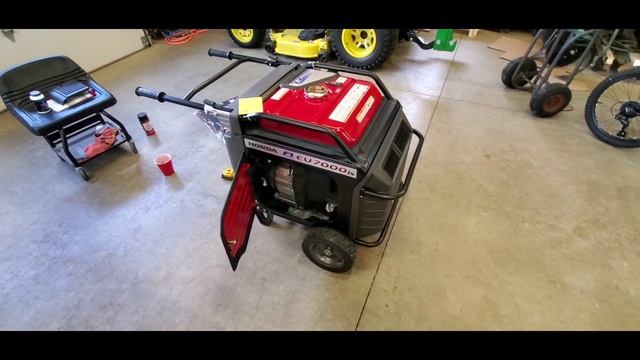 Honda EU7000iS Fuel Injection Inverter Generator Whole House Generator Review By KVUSMC