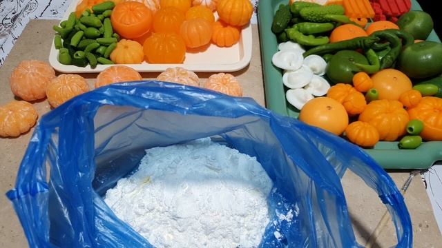 Тонировка мандарин с помощью крахмала Кукурузного. 9 ноября 2023 г. смотреть онлайн