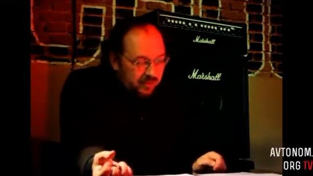 Петр Рябов, лекция о невозможности синтеза марксизма и анархизма