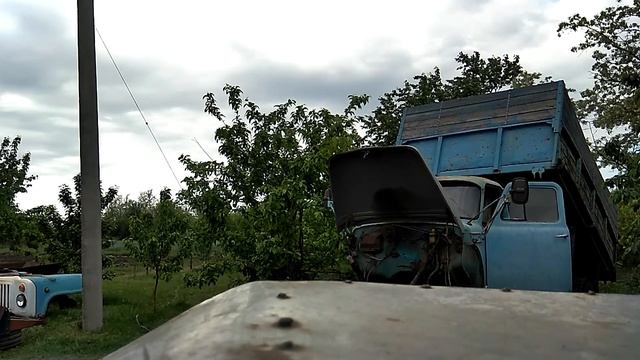 Снимаем мотор Газ 53 10 мая 2018 год смотреть онлайн