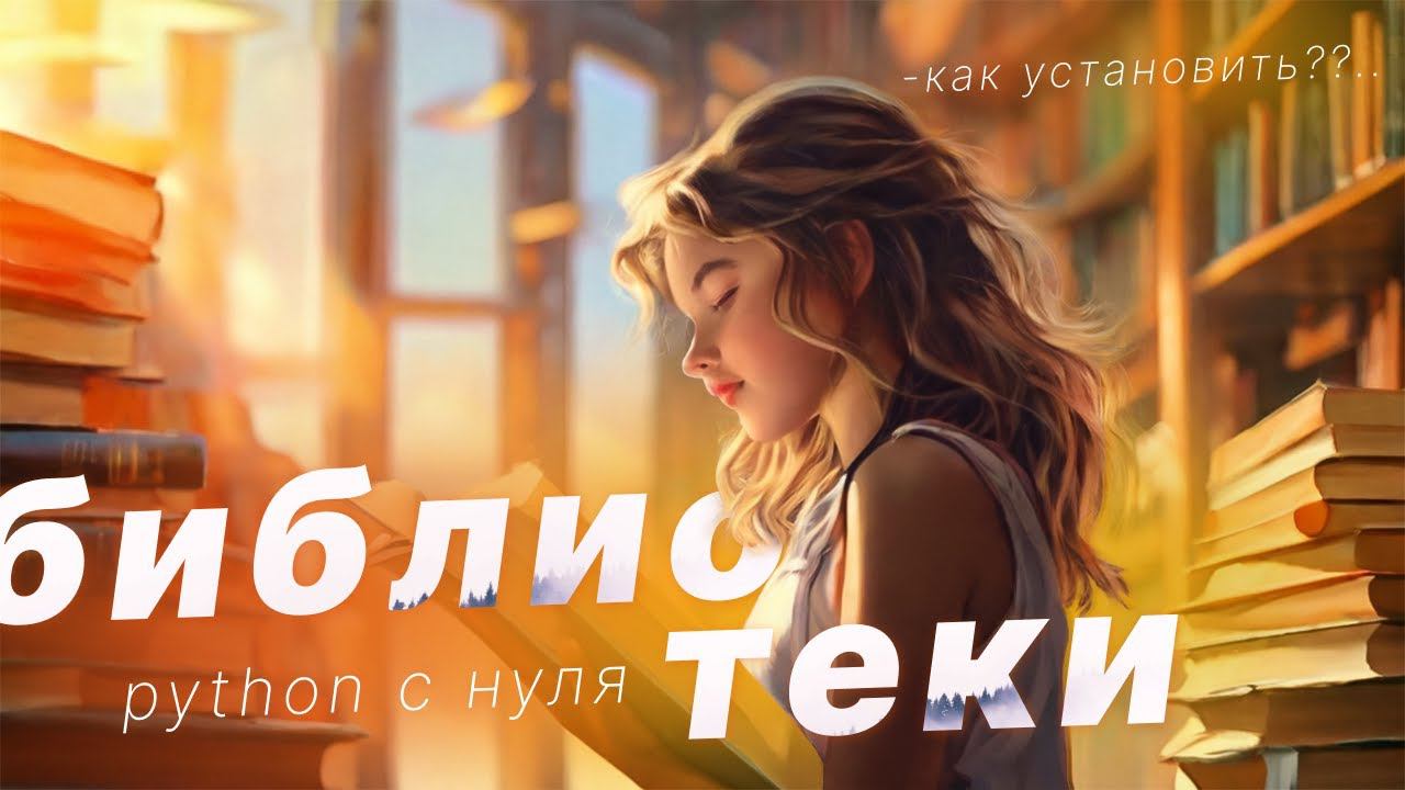 Установка Библиотек Python. Зачем они нужны? 2 способа смотреть онлайн