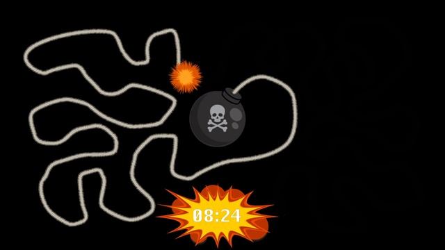 17 Minute BOMB Timer ?  With A Giant Explosion ?