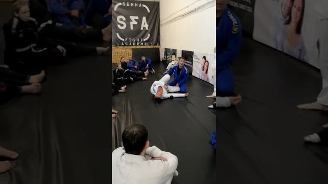 bjjlifestyle семинар по Бразильскому Джиу Джитсу с Valecio Senna в клубе Хоробр смотреть онлайн