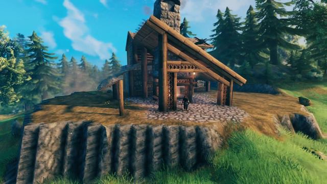 Valheim | The Blacksmith house Ep#19 Season 1 final build смотреть онлайн