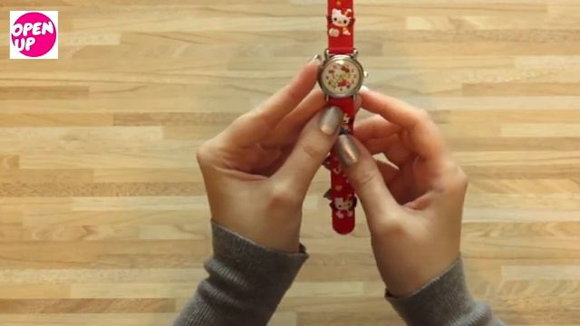 Посылка из Китая AliExpress Распаковка и обзор детских механических наручных часов Hello Kitty смотреть онлайн