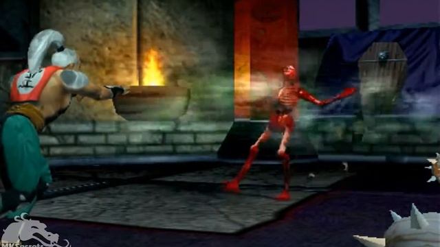 Бесплатные игры онлайн Mortal Kombat 4 Arcade Fujin Fatality 2 Wind Skinner смотреть онлайн
