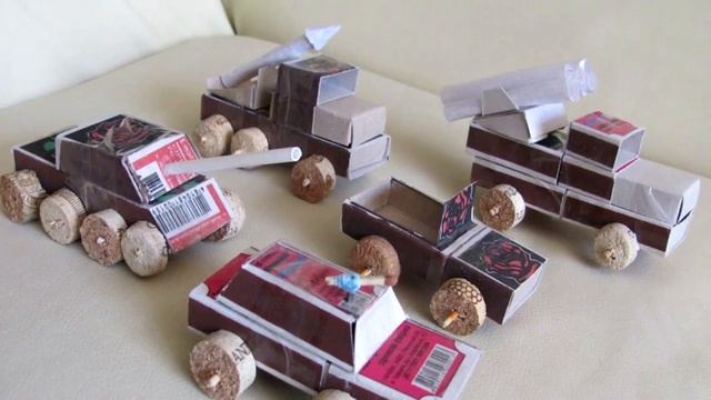 Поделки из спичечных коробков. 70 идей поделок смотреть онлайн