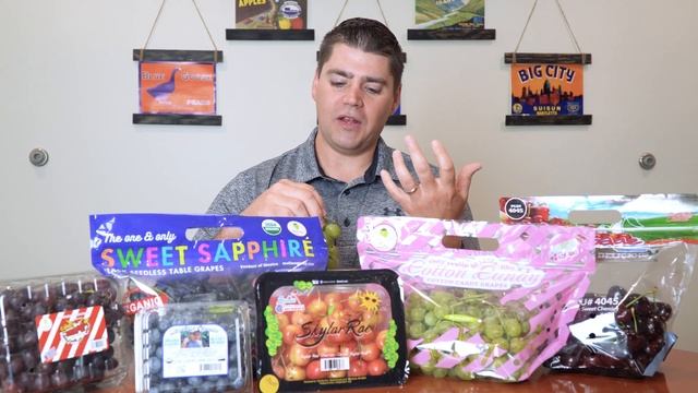 Cotton Candy Grapes – and other early July BIG flavor fruit! смотреть онлайн