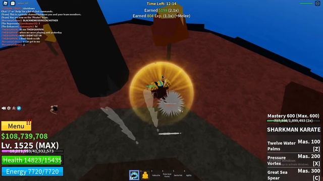 Blox Fruit Live! Dungeon raids! смотреть онлайн