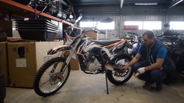 Обзор на мотоцикл Kayo K2 Enduro смотреть онлайн