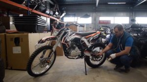 Обзор на мотоцикл Kayo K2 Enduro