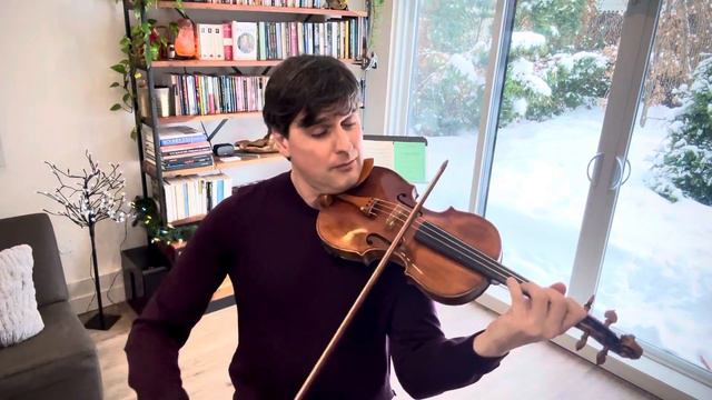 Antonio Vivaldi - Winter from the Four Seasons 2nd movement смотреть онлайн