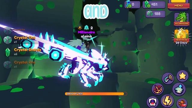 How To Get Crystal Shards *FAST!* (Dragon Adventures, Roblox!) смотреть онлайн