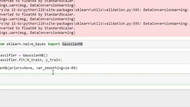 082 Naive Bayes in Python смотреть онлайн