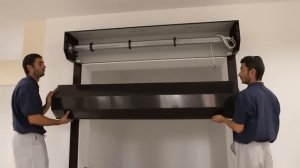 Монтаж рулонных ворот