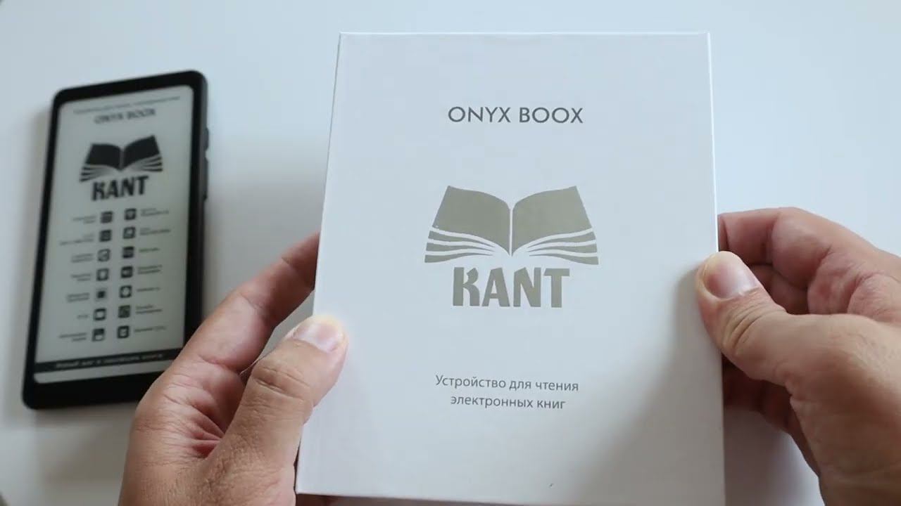 Обзор ONYXBOOX Kant - ридер в формате смартфона смотреть онлайн