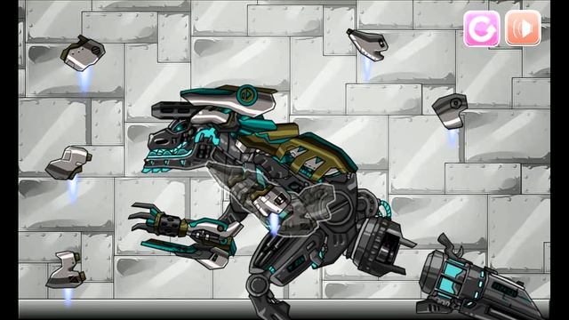 Dino Robot Corps Recolor #26: Tyrabo Double-Cops & Combined Dinosaurs | Eftsei Gaming смотреть онлайн