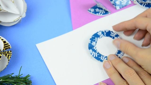 Очень ЛЕГКО ШАР из БУМАГИ своими руками | НОВОГОДНИЕ ИГРУШКИ на Ёлку Laksi смотреть онлайн
