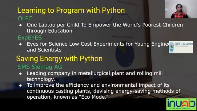 5.5 Mins Python Pitch by Dr. Jaya Albert смотреть онлайн