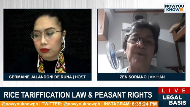 [REPLAY] LEGAL BASIS: On Rice Tariffication Law and Peasant Rights смотреть онлайн