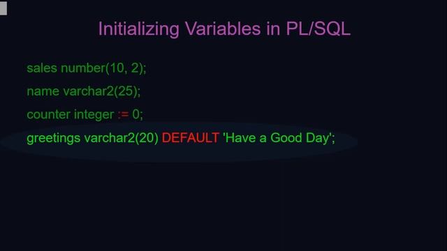 PL SQL Tutorial : Data Types in PL/SQL || PL/SQL Tutorial for Beginners in Hindi смотреть онлайн