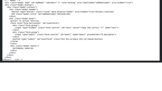 Wordpress: How to get the title of the item that is clicked on? смотреть онлайн