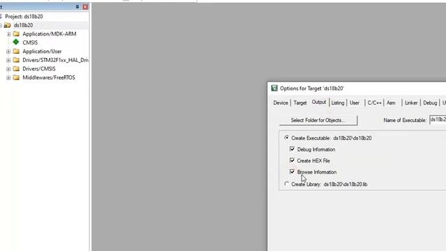STM32+DS18B20 смотреть онлайн