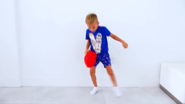 Vlad turns into a superheroes | Compilation video for children смотреть онлайн